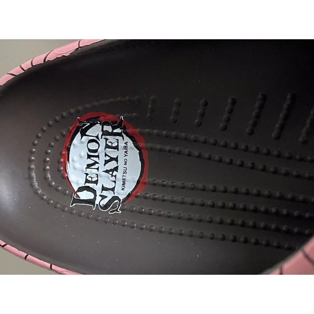 Crocs Demon Slayer Nezuko‎ Pink Anime Classic Clog 209320-206 Men’s Sz 12 NEW